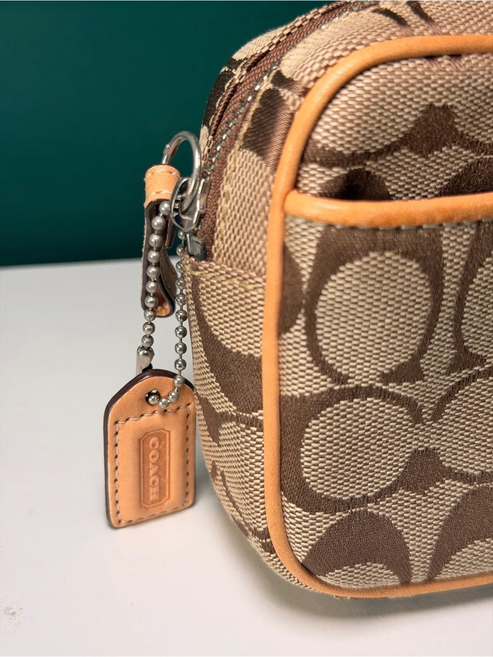 COACH Signature Canvas Belt Bag